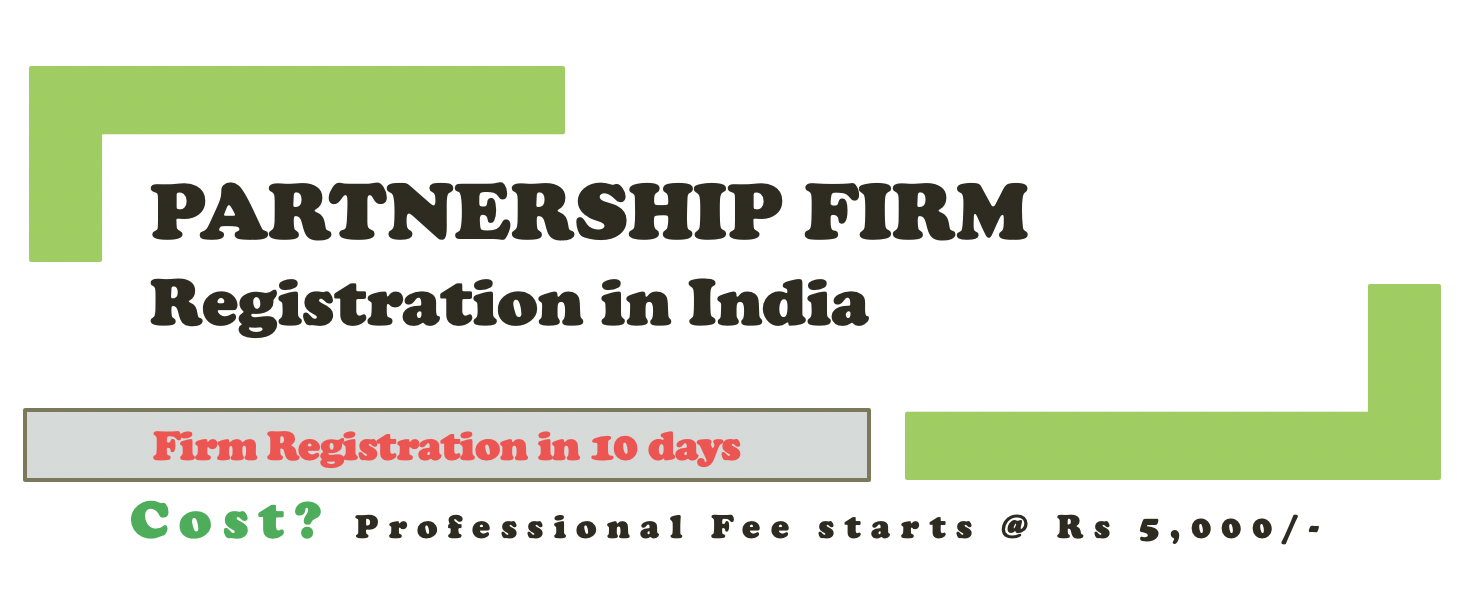 Partnership Firm Registration in India